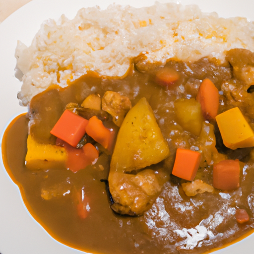 Kare Raisu japonés tradicional