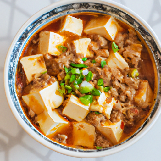 Mapo Tofu estilo Sichuan
