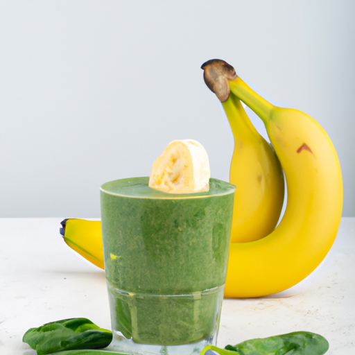 Batido de plátano y espinacas
