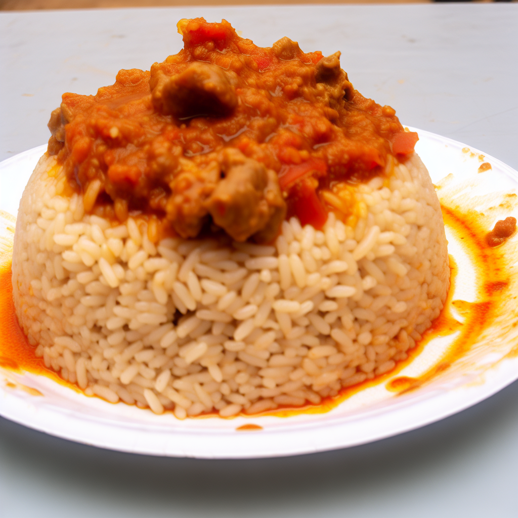Ofada Rice and Sauce